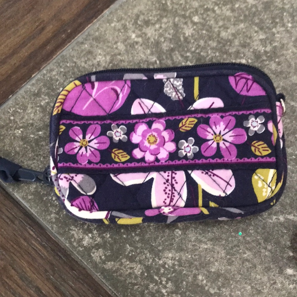 vera bradley iconic coin purse